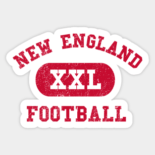 New England Football Sticker